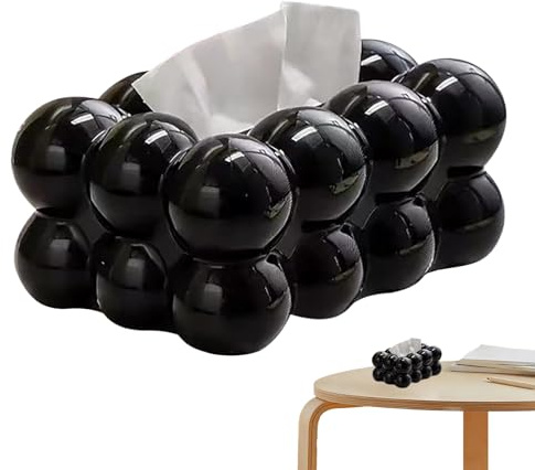 Liakyunf Scatola di carta per tovaglioli, organizer per carta facciale, dispenser decorativo per il viso, scatola per fazzoletti per piano di lavoro, camera da letto, soggiorno, tavolo e auto