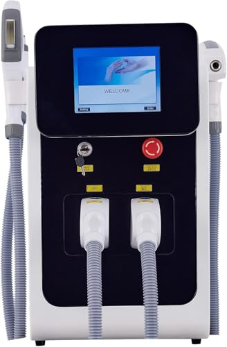 Máquina de Depilación Láser de Diodo OPT IPL 3 en 1, Láser de Picosegundos Portátil Para Eliminar Tatuajes, Reducir Arrugas y Antienvejecimiento, Aparato de Belleza Profesional