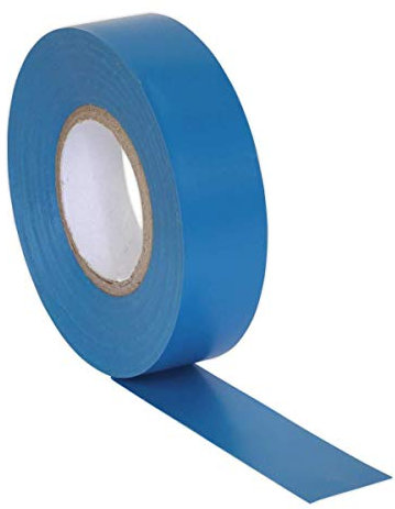 Sealey itblu10 PVC cinta aislante 19 mm x 20 m, color azul, paquete de 10