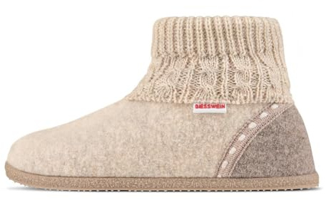 Giesswein Freiburg - Hohe Filz Hüttenschuhe | Hausschuhe für Damen & Herren mit rutschfester Sohle – warme Filzpantoffeln, Unisex für Zuhause