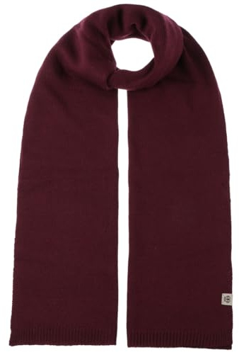 Roeckl Strickschal mit Kaschmir Schal Viskoseschal Damenschal Herrenschal Winterschal (One Size - bordeaux)
