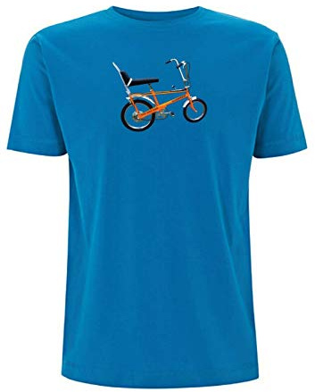 Time 4 Tee Raleigh Chopper inspirerad MK1 t-shirt cykling 1970-tal vintage cykel BMX klassisk åka retro cykel samlingsbar 70-tals gåva