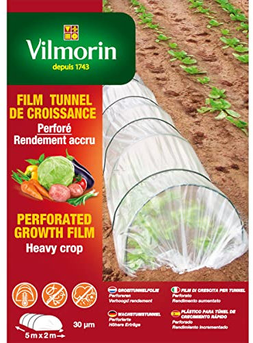 Vilmorin - Film Tunnel de Croissance Perforé 5 m x 2 m