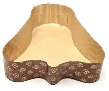 generico Stampo in Carta - Forma Campana - per 750 gr di Impasto - 10 Pezzi