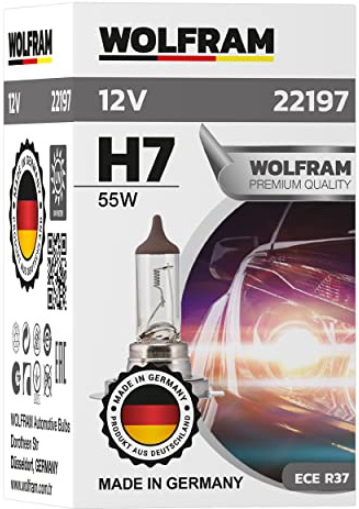 Wolfram NEW GEN SILVER HALOGEN BULB H7, 12V, 55W, 22197, folding box (1 lamp)