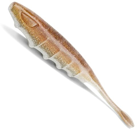 Nays NDL Gummifisch - Gummiköder, Softbaits zum Angeln auf Raubfische, Kunstköder, Gummifische zum Jiggen, Angelköder