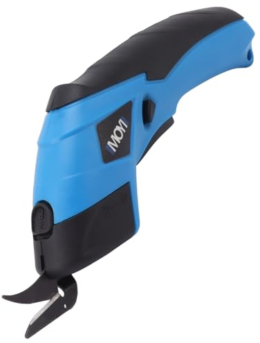 Elektrische Stoffschere, kabellos, wiederaufladbar mit hochleistungsfähiger Motor, tungstenkarbid Klinge, lange Akkulaufzeit für Handwerksprojekte, Nähen, Stoffteppich, Leder