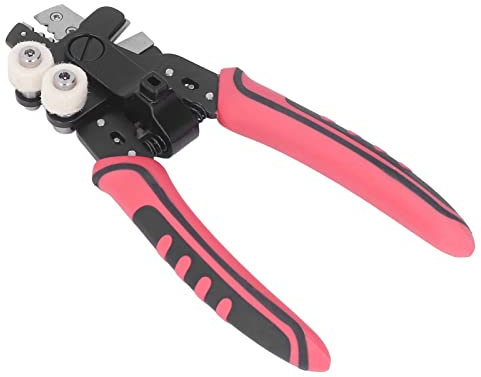 HELVES Alicates Pelacables Ópticos, Pelacables de Fibra óptica Pelacables Pelacables 4 en 1 Cortador Tijera Herramienta Manual de Limpieza