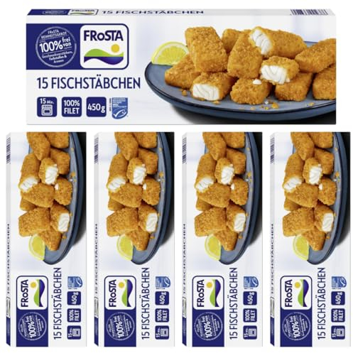 Frosta Fischstäbchen 450 Gramm x 5 STÜCK [Frischegarantie]