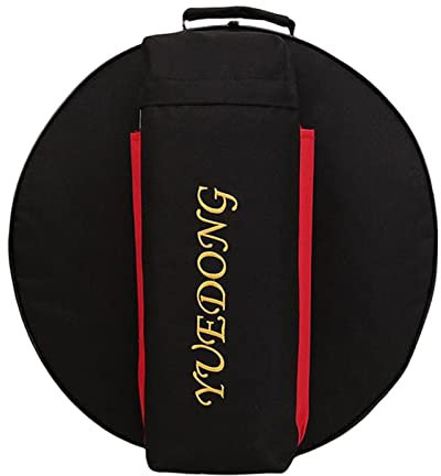 TTETTZ Snare Drum Bag Case Aufbewahrungstasche mit Schultergurt Außentaschen, 45 x 45 x 17 cm