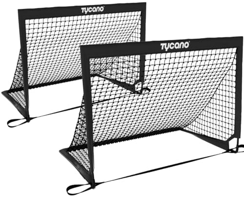 Tycano Pop-Up Fußballtore Set - Fußballtore - 120 x 90 cm