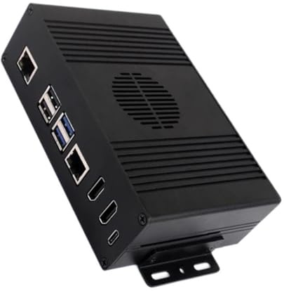 Cassa di alluminio di Gigabit Ethernet PCIE per il piccolo porto 4K della scanalatura di espansione del computer doppio 4K e l'adattatore al caso dell'adattatore