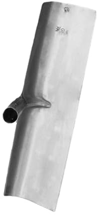 TOBBOMEY Pala Metálica de Limpieza para Estiércol de Aves Raspador Plano Multiusos para Herramienta Resistente para de Pollos y Grande