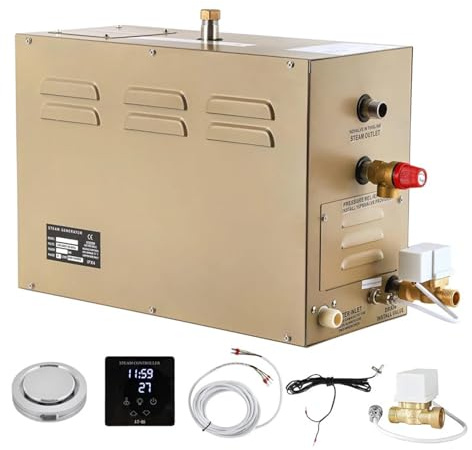 Generatore di sauna for doccia con generatore vapore a drenaggio automatico da 6KW