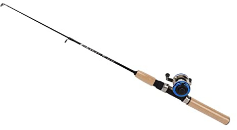 Bnineteenteam Canna da Pesca Sul Ghiaccio, Set Completo con Scatola Portaoggetti, 27,6 Pollici, Materiali Leggeri, Ideale per Principianti e Famiglie