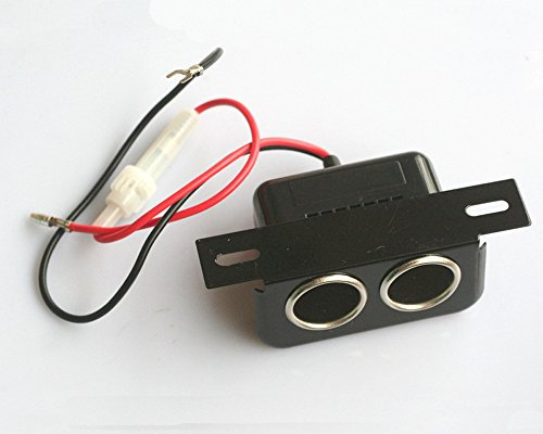 Voiture voiture prise encastrable Distributeur allume-cigare double prise 12 V