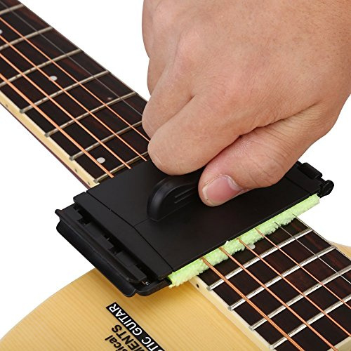 OFKPO Gitarren Saite und Griffbrett Reiniger,Durable Gitarre Bass Reiniger Werkzeug