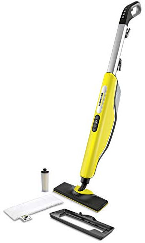 Kärcher SC 3 - Scopa a vapore verticale EasyFix, uccide il 99,9% dei batteri senza detergenti chimici