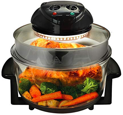 Megachef 930111971M freidora de aire para horno halógeno multiuso, 13 cuartos de galón