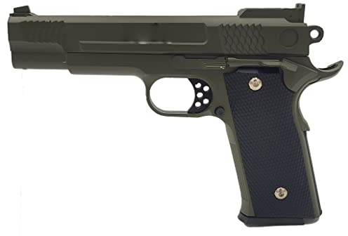 Pistolet à Billes Airsoft/Style G.20OD à Ressort (Spring) / Couleurs: Noir et OD (Vert Olive) / Matière: Métal/Puissance 0.5 Joule