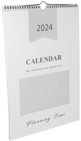 CAXUSD Wandkalender Monatskalender Zum Aufhängen Leichter Büro Wandkalender Mit Praktischem Design Für Tägliche Planung Und Termine Kompakt Für Zuhause Und Arbeit