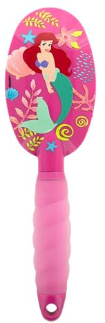 DISNEY - Ergonomische Haarbürste – Entwirrung – Arielle – Die kleine Meerjungfrau – Offizielles Produkt Disney