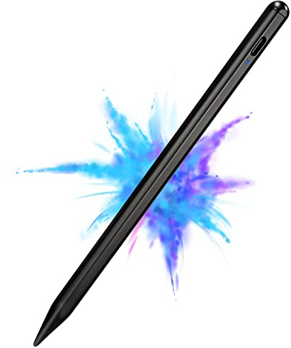 EDIVIA for Lenovo Flex 14 2-in-1 Convertible Laptop Stylus Pen, Stylus Digital Capacitive Pen for Lenovo Flex 14 Convertible Laptop,High Precision Touch-Control and Rechargeable,Dark Black