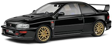 Solido 1:18 Subaru Impreza 22B 1998 schwarz