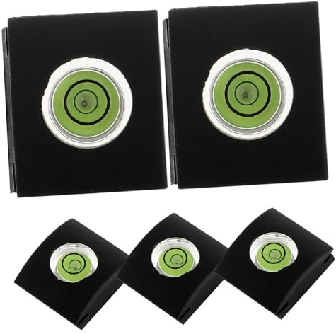 HOMSFOU 5stücke Hot Shoe Abdeckungen Mit Wasserwaage Für Kamera Und Stabile Positionierung Und Präzise Ausrichtung Für Shooting
