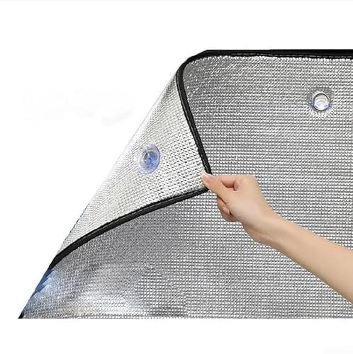 Aluminium-Fenster-Isolierfolie, 8 mm dick, für optimalen Wärmeschutz und Komfort im Innenbereich (80 x 100 mm)