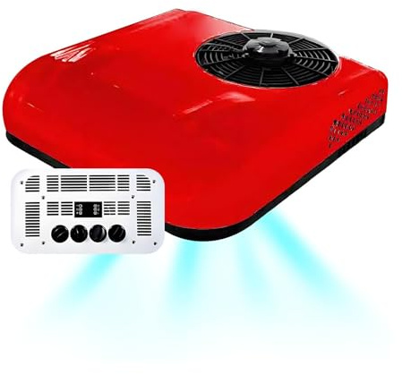 Climatiseur 12V Climatisation Pour Caravane Électrique Camping-Car Système Climatisation ,avec Refroidissement Avancé ,Pour Véhicules Tout-Terrain Camions Caravanes Camping-Cars Et Fourgonnettes