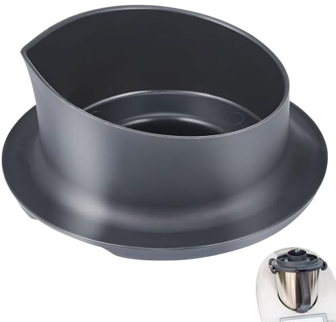 Vaso medidor para Thermomix TM5 TM6, 100 ml Thermomix Vorwerk accesorios, vaso medidor con tapa extraíble, compatible con escala de 100 ml y 50 ml para TM5 TM6 (A)