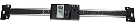 Calibro Digitale con Display LCD, Maggiore Precisione 0-200mm, Alluminio e Plastica Resistente - Misurazioni Ventesimali, Calibrazione Facile, Strumento Professionale per Macch