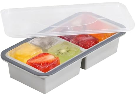 Soppkub isbehållare | säkert anti-slip transparent verktyg, fryssoppformar - för, cocktails, frysning, whisky och