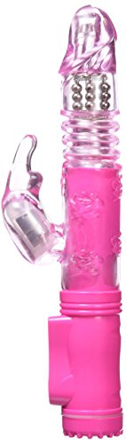 The Bondage Locker Vibromasseur Jack Le Lapin à propulsion et Perles de Stimulation