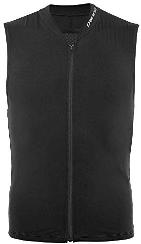 Dainese - Auxagon Vest, Gilet de Protection pour Le Ski, Protection Dorsale pour Le Ski, Noir/Noir, pour Hommes et Femmes, Stretch Limo - Stretch Limo