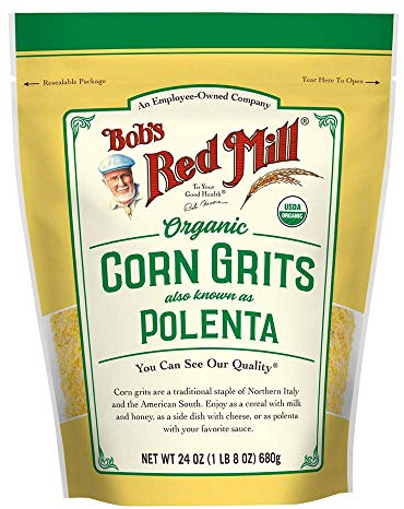 Bob's Red Mill Corn Grits Polenta 24 OZ (Pack of 4)