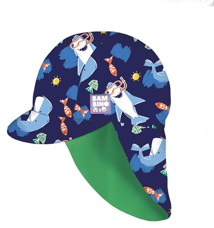 Bambino Mio Swim Sun Hat Sombrero de natación para el Sol Unisex bebé