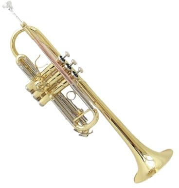 Professionelles Musikinstrument Trompete Professionelle C-Trompete Hochwertige Lackierung Wunderschöne C-Trompete