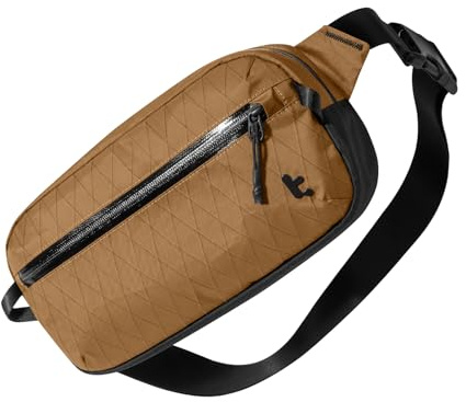 tomtoc Bolso Bandolera X-Pac con RFID, 3,5 L para Viajes y Escapada | Diseño antirrobo con 3 compartimentos organizados y correa ajustable. Ligero y compacto, con tejido resistente al agua