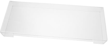 OSOLADY Transparente Acryl Tastaturabdeckung für Büros und Zuhause Verschleißfeste Tastaturschutzhülle mit Vielseitiger Verwendung für Mechanische Tastaturen