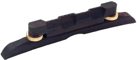 Chevalet de mandoline léger de rechange réglable en hauteur en ébène pour guitare