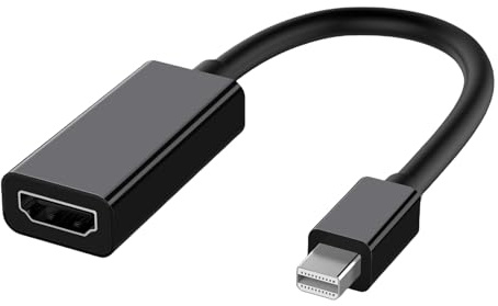 MHADBKH Displayport - Cable adaptador hembra a HDMI para dispositivos, convertidor de sonido de vídeo 1080P, cable de pantalla 1080P