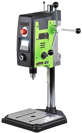 Perceuse à Colonne, Perceuse à colonne de table vitesse variable 800 W avec lampe travail(BG-518801)
