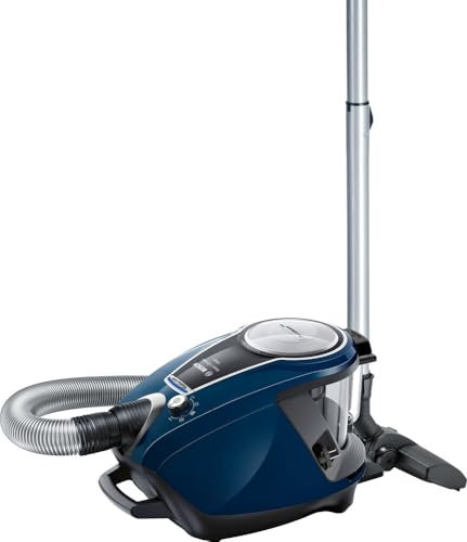 Bosch Appliances, Bagless Cylinder Vacuum Cleaner, GS70, Silent 68 DB, Performance, Midnight Blue, BGS7RCL