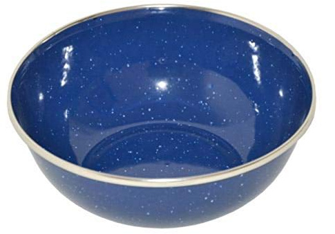 A.Blöchl Suppenschüssel Emaille (Blau/15 cm)