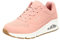Skechers Femme Uno Stand Air Fashion-sneakers, Rose Durabuck, 38.5 EU