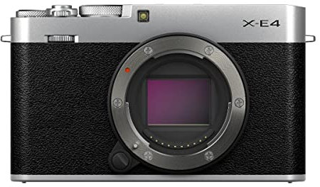 FUJIFILM X-E4 Mirrorless Digital Camera, Silver