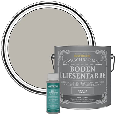 Rust-Oleum Brown Washable Matt Floor Tile Paint - Gorthleck 2.5L