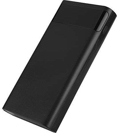 Set portatile per power bank fai da te con capacità di 20.000 mAh per 6 sezioni batterie 18650 con ricarica rapida a due vie di tipo C